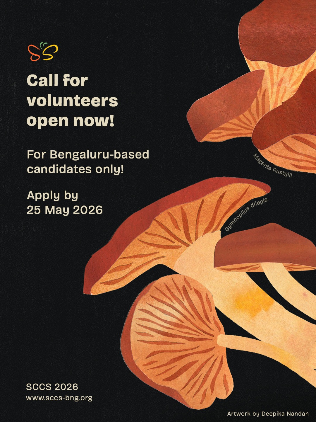 SCCS Bengaluru 2026 Volunteer Call
